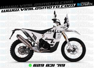 ADHESIVOS Y PEGATINAS DE VINILO KOVE 450 RALLY Rt002-05