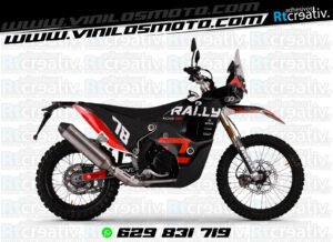 ADHESIVOS Y PEGATINAS DE VINILO KOVE 450 RALLY Rt002-07