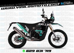 ADHESIVOS Y PEGATINAS DE VINILO KOVE 450 RALLY Rt002-09
