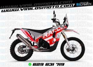 ADHESIVOS Y PEGATINAS DE VINILO KOVE 450 RALLY Rt003-05