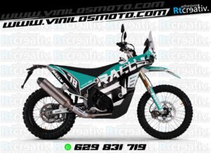 ADHESIVOS Y PEGATINAS DE VINILO KOVE 450 RALLY Rt003-06