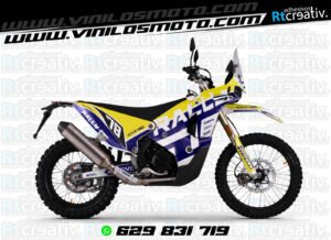ADHESIVOS Y PEGATINAS DE VINILO KOVE 450 RALLY Rt003-08
