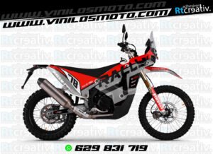 ADHESIVOS Y PEGATINAS DE VINILO KOVE 450 RALLY Rt003-12