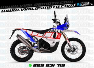 ADHESIVOS Y PEGATINAS DE VINILO KOVE 450 RALLY Rt004-01