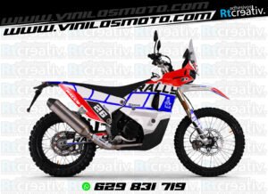 ADHESIVOS Y PEGATINAS DE VINILO KOVE 450 RALLY Rt004-02