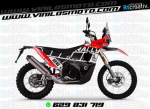 ADHESIVOS Y PEGATINAS DE VINILO KOVE 450 RALLY Rt004-09
