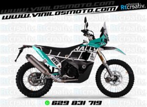 ADHESIVOS Y PEGATINAS DE VINILO KOVE 450 RALLY Rt004-14