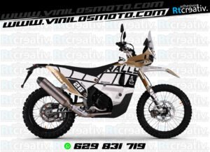 ADHESIVOS Y PEGATINAS DE VINILO KOVE 450 RALLY Rt004-17