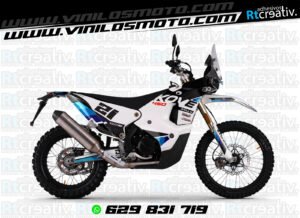 ADHESIVOS Y PEGATINAS DE VINILO KOVE 450 RALLY Rt005-03