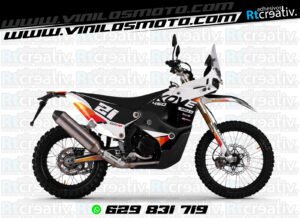 ADHESIVOS Y PEGATINAS DE VINILO KOVE 450 RALLY Rt005-10