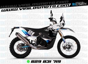 ADHESIVOS Y PEGATINAS DE VINILO KOVE 450 RALLY Rt005-11