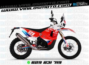 ADHESIVOS Y PEGATINAS DE VINILO KOVE 450 RALLY Rt005-14