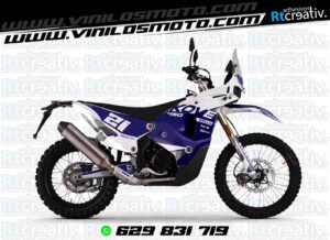 ADHESIVOS Y PEGATINAS DE VINILO KOVE 450 RALLY Rt005-15
