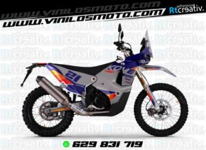 ADHESIVOS Y PEGATINAS DE VINILO KOVE 450 RALLY Rt005-17