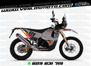 ADHESIVOS Y PEGATINAS DE VINILO KOVE 450 RALLY Rt005-18