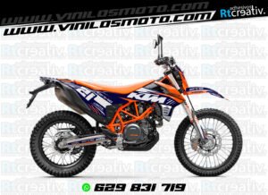 ADHESIVOS Y PEGATINAS DE VINILO KTM ENDURO Y CROSS Rt022-11