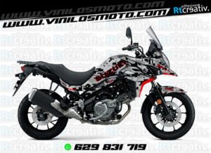 ADHESIVOS Y PEGATINAS DE VINILO SUZUKI V-STROM Rt002-02
