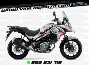 ADHESIVOS Y PEGATINAS DE VINILO SUZUKI V-STROM Rt002-06