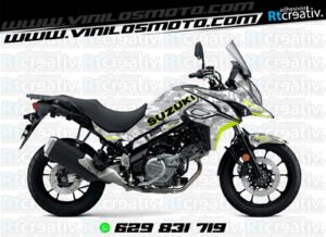 ADHESIVOS Y PEGATINAS DE VINILO SUZUKI V-STROM Rt002-12