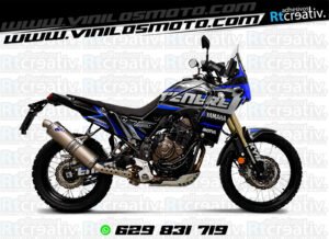 175€ - Yamaha Tenere | Diseño Rt003 17 ADHESIVOS Y PEGATINAS DE VINILO YAMAHA TENERE Rt003-09