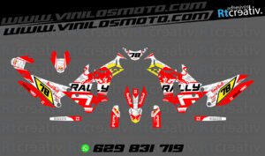 175€ - Kove 450 Rally | Diseño Rt001 2 ADHESIVOS Y PEGATINAS DE VINILO KOVE 450 RALLY Rt001-01