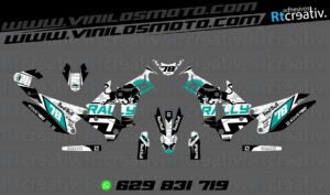 175€ - Kove 450 Rally | Diseño Rt001 12 ADHESIVOS Y PEGATINAS DE VINILO KOVE 450 RALLY Rt001-06