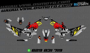 175€ - Kove 450 Rally | Diseño Rt001 20 ADHESIVOS Y PEGATINAS DE VINILO KOVE 450 RALLY Rt001-10