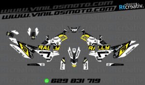 175€ - Kove 450 Rally | Diseño Rt001 22 ADHESIVOS Y PEGATINAS DE VINILO KOVE 450 RALLY Rt001-11