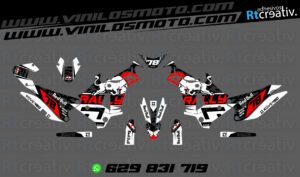 175€ - Kove 450 Rally | Diseño Rt001 24 ADHESIVOS Y PEGATINAS DE VINILO KOVE 450 RALLY Rt001-12