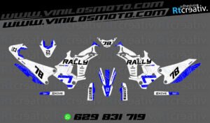 ADHESIVOS Y PEGATINAS DE VINILO KOVE 450 RALLY Rt002-02