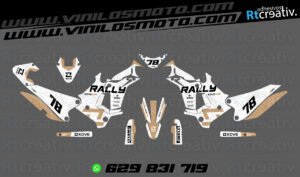 ADHESIVOS Y PEGATINAS DE VINILO KOVE 450 RALLY Rt002-04