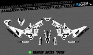 ADHESIVOS Y PEGATINAS DE VINILO KOVE 450 RALLY Rt002-05