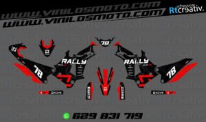 ADHESIVOS Y PEGATINAS DE VINILO KOVE 450 RALLY Rt002-07