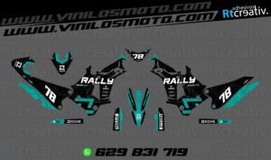 ADHESIVOS Y PEGATINAS DE VINILO KOVE 450 RALLY Rt002-09