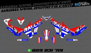 ADHESIVOS Y PEGATINAS DE VINILO KOVE 450 RALLY Rt003-01