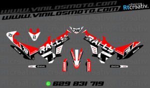 ADHESIVOS Y PEGATINAS DE VINILO KOVE 450 RALLY Rt003-02