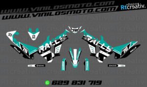 ADHESIVOS Y PEGATINAS DE VINILO KOVE 450 RALLY Rt003-06