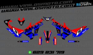 ADHESIVOS Y PEGATINAS DE VINILO KOVE 450 RALLY Rt003-09