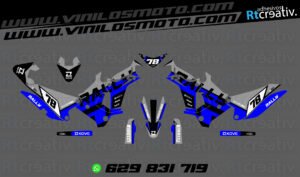 ADHESIVOS Y PEGATINAS DE VINILO KOVE 450 RALLY Rt003-11