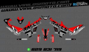 ADHESIVOS Y PEGATINAS DE VINILO KOVE 450 RALLY Rt003-12