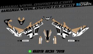 ADHESIVOS Y PEGATINAS DE VINILO KOVE 450 RALLY Rt003-14