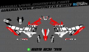 ADHESIVOS Y PEGATINAS DE VINILO KOVE 450 RALLY Rt004-03