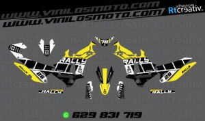 ADHESIVOS Y PEGATINAS DE VINILO KOVE 450 RALLY Rt004-11
