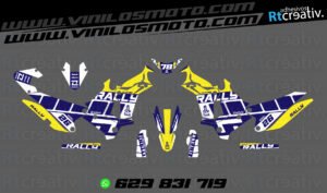 ADHESIVOS Y PEGATINAS DE VINILO KOVE 450 RALLY Rt004-12