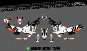 ADHESIVOS Y PEGATINAS DE VINILO KOVE 450 RALLY Rt005-02