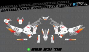 ADHESIVOS Y PEGATINAS DE VINILO KOVE 450 RALLY Rt005-04