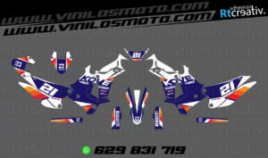 ADHESIVOS Y PEGATINAS DE VINILO KOVE 450 RALLY Rt005-09