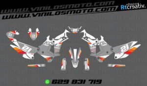 ADHESIVOS Y PEGATINAS DE VINILO KOVE 450 RALLY Rt005-12