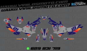 ADHESIVOS Y PEGATINAS DE VINILO KOVE 450 RALLY Rt005-17