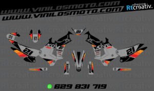 ADHESIVOS Y PEGATINAS DE VINILO KOVE 450 RALLY Rt005-18